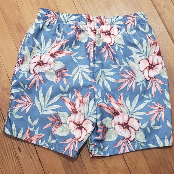 Abercrombie &Fitch Swim Trunks Tropical Floral Print Size S NWOT - Picture 5 of 7